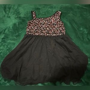 JCPenney girl’s sequins dress, color black, size 16